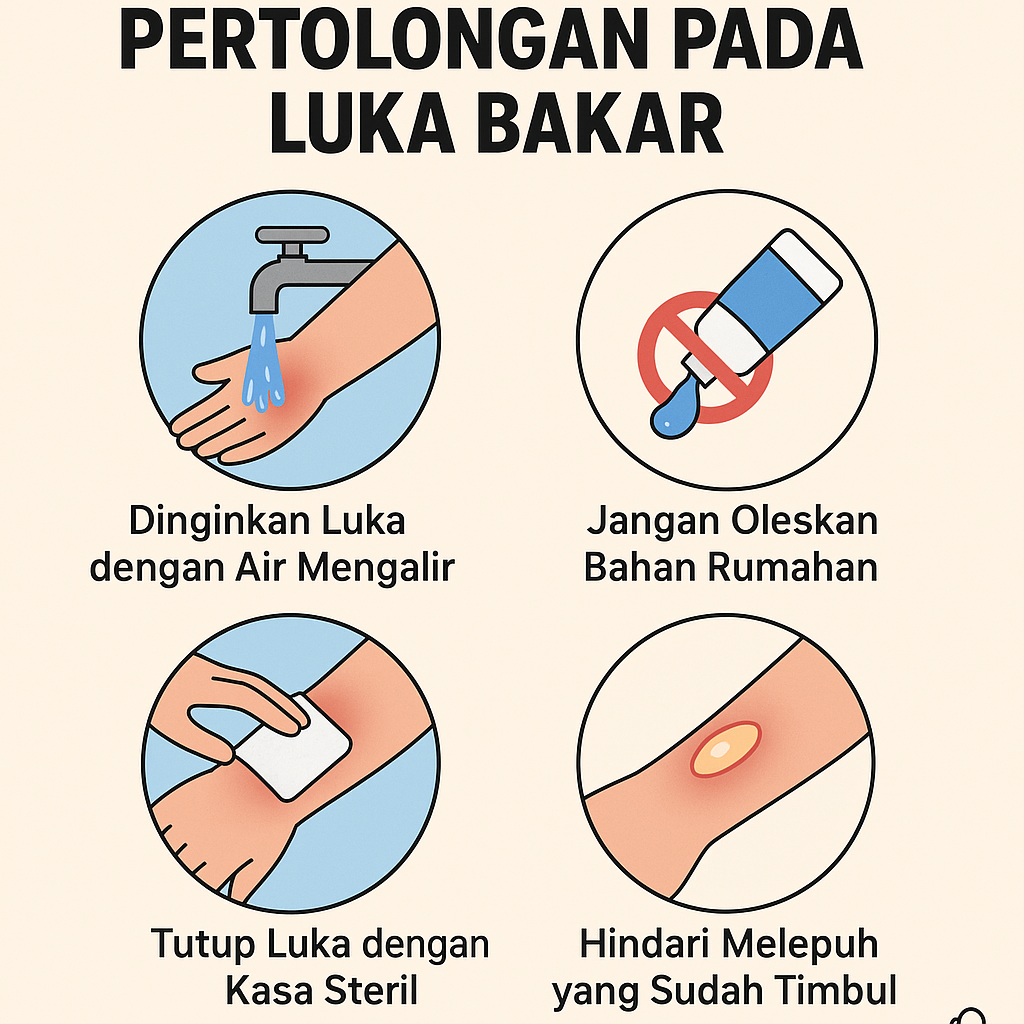 Pertolongan Pertama pada Luka Bakar: Cara Tepat Atasi Luka agar Cepat