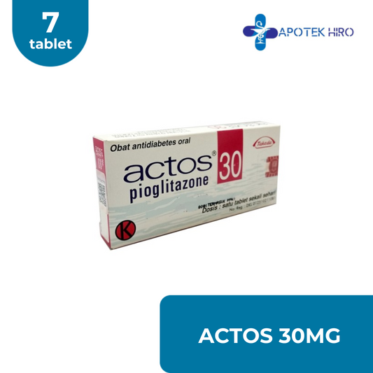 ACTOS 30MG - 1 STRIP 7 TABLET