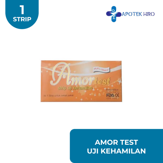 AMOR TEST UJI KEHAMILAN - 1 STRIP