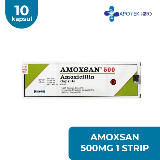 Amoxsan 500MG 1 Strip 10 Capsul