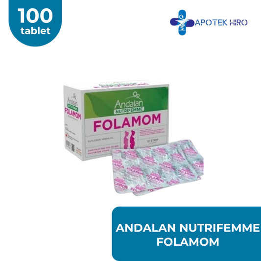 ANDALAN NUTRIFEMME FOLAMOM 10'STRIP