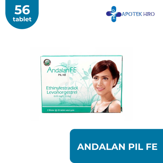 ANDALAN FE PIL KB BOX 2 STR @ 28 TAB