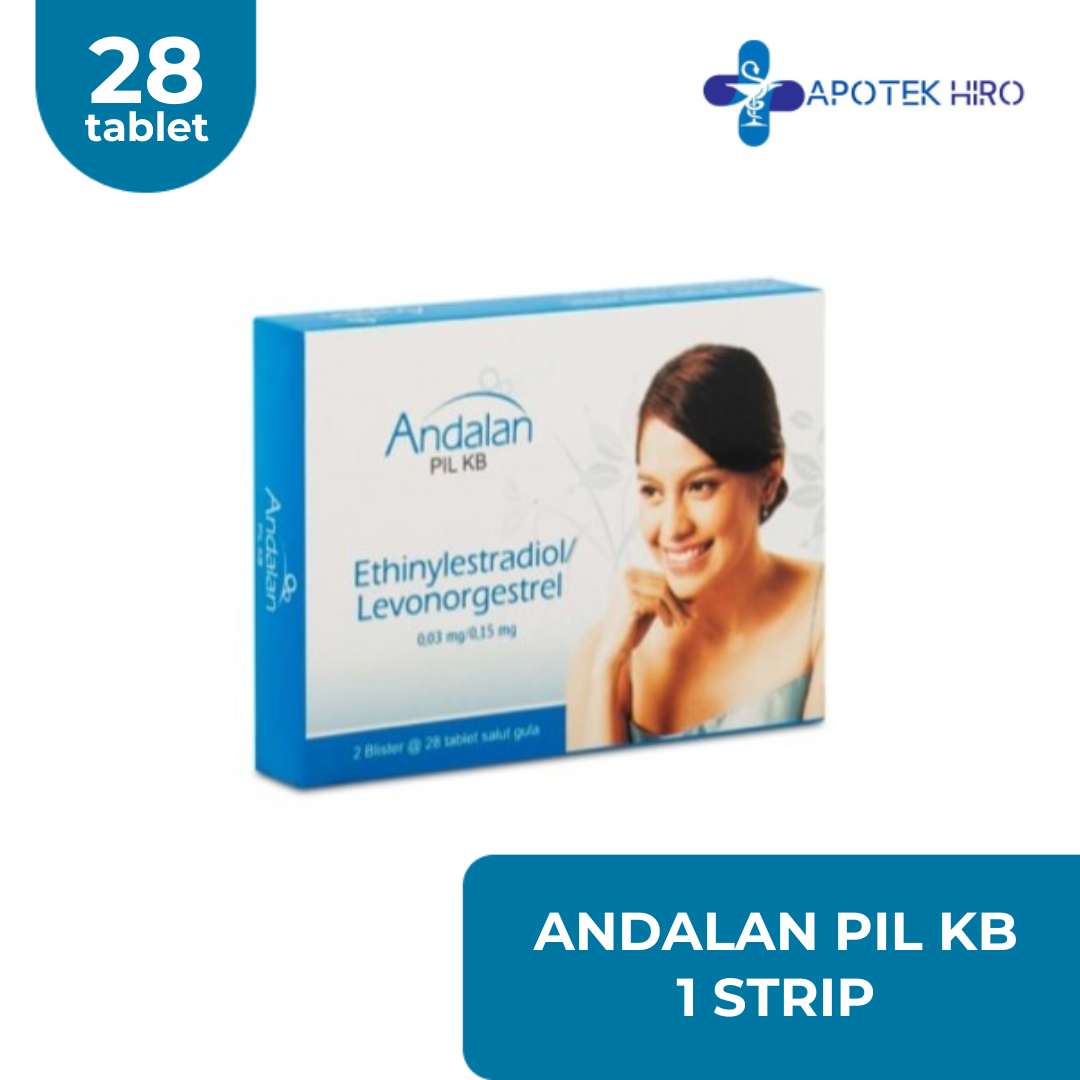 Andalan Pil KB 1 Strip 28 Tablet