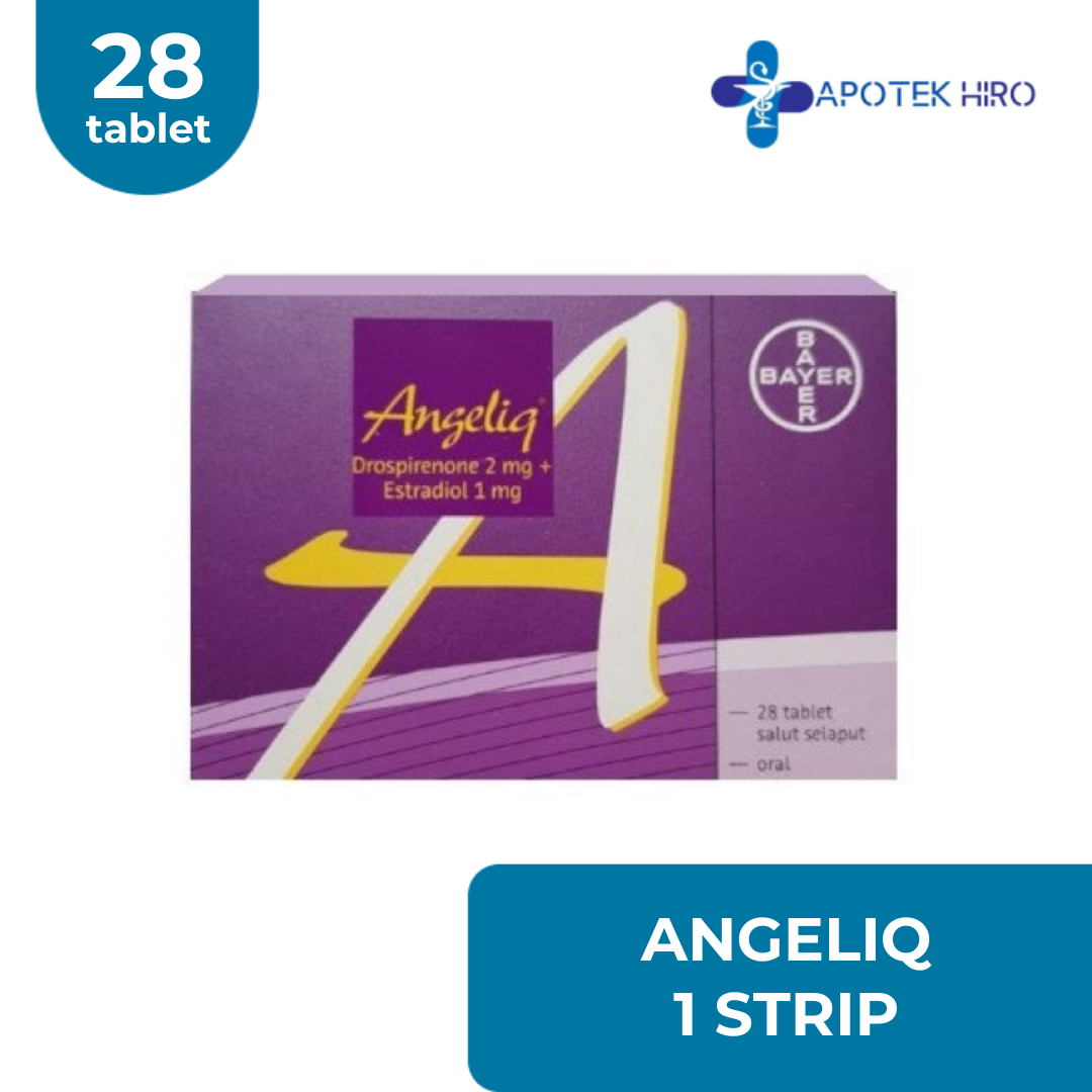 Angeliq 1 Strip Isi 28 Tablet