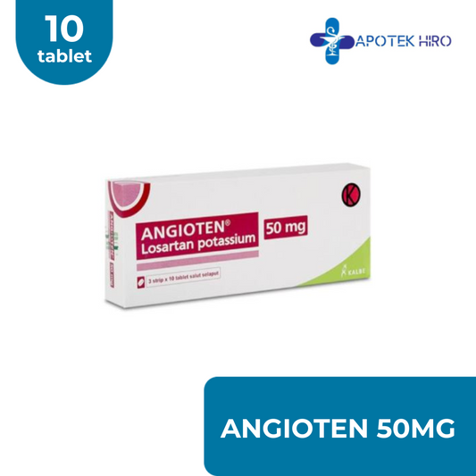 ANGIOTEN 50MG - 1 STRIP 10 TABLET