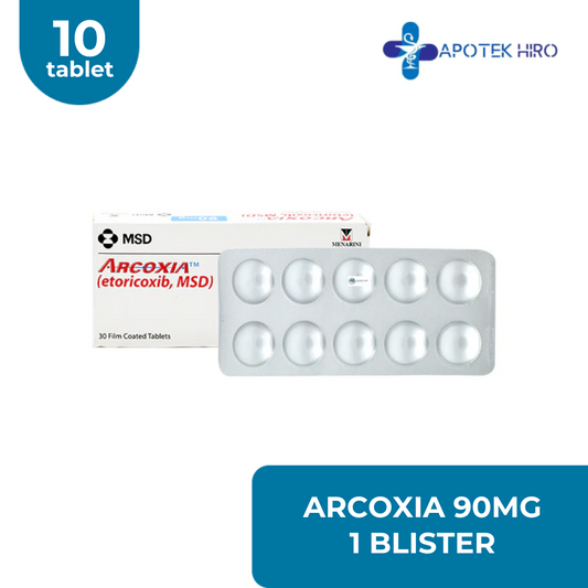 Arcoxia 90MG 1 Blister 10 Tablet