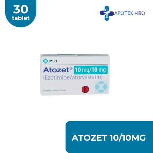 Atozet 10 mg/10 mg - 1 BOX 30 TABLET