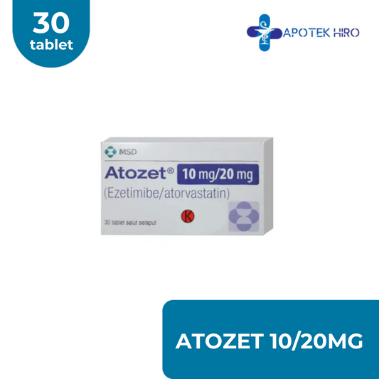 Atozet 10 mg/20 mg - 1 BOX 30 TABLET
