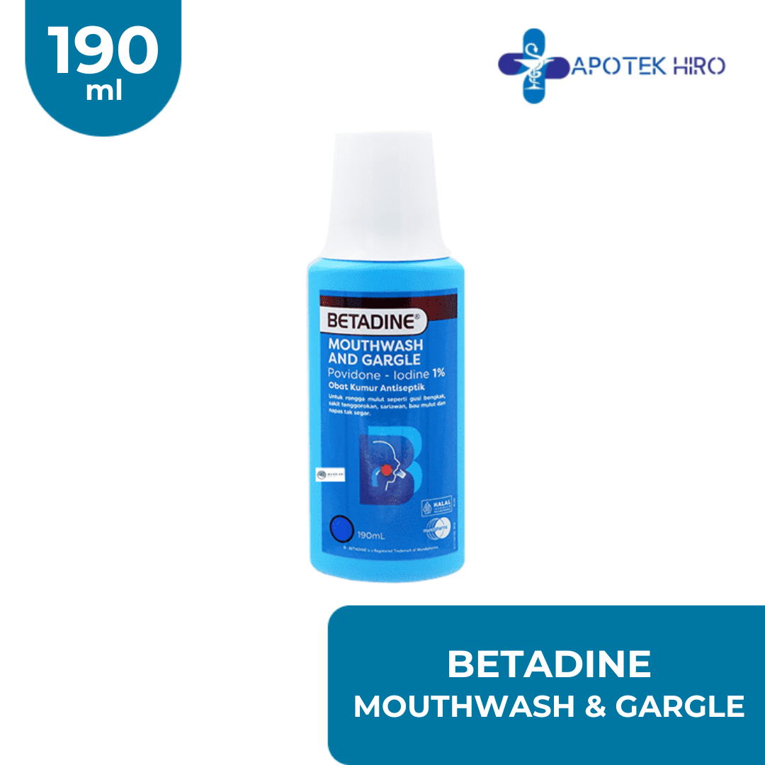 Betadine Mounthwash & Gargle 190ML