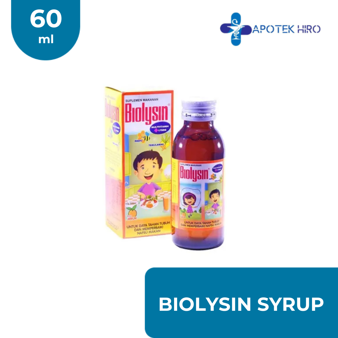 BIOLYSIN SYRUP - 60ML