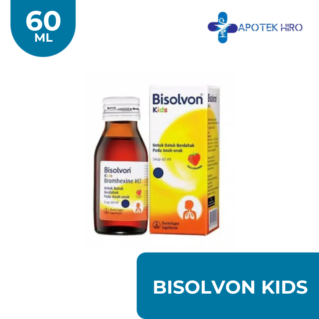 BISOLVON KIDS STRAWBERRY 60ML