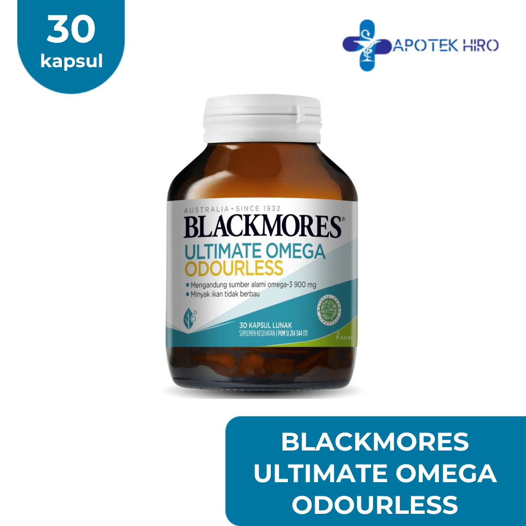BLACKMORES ULTIMATE OMEGA ODOURLESS - 30 SOFT CAPSULES