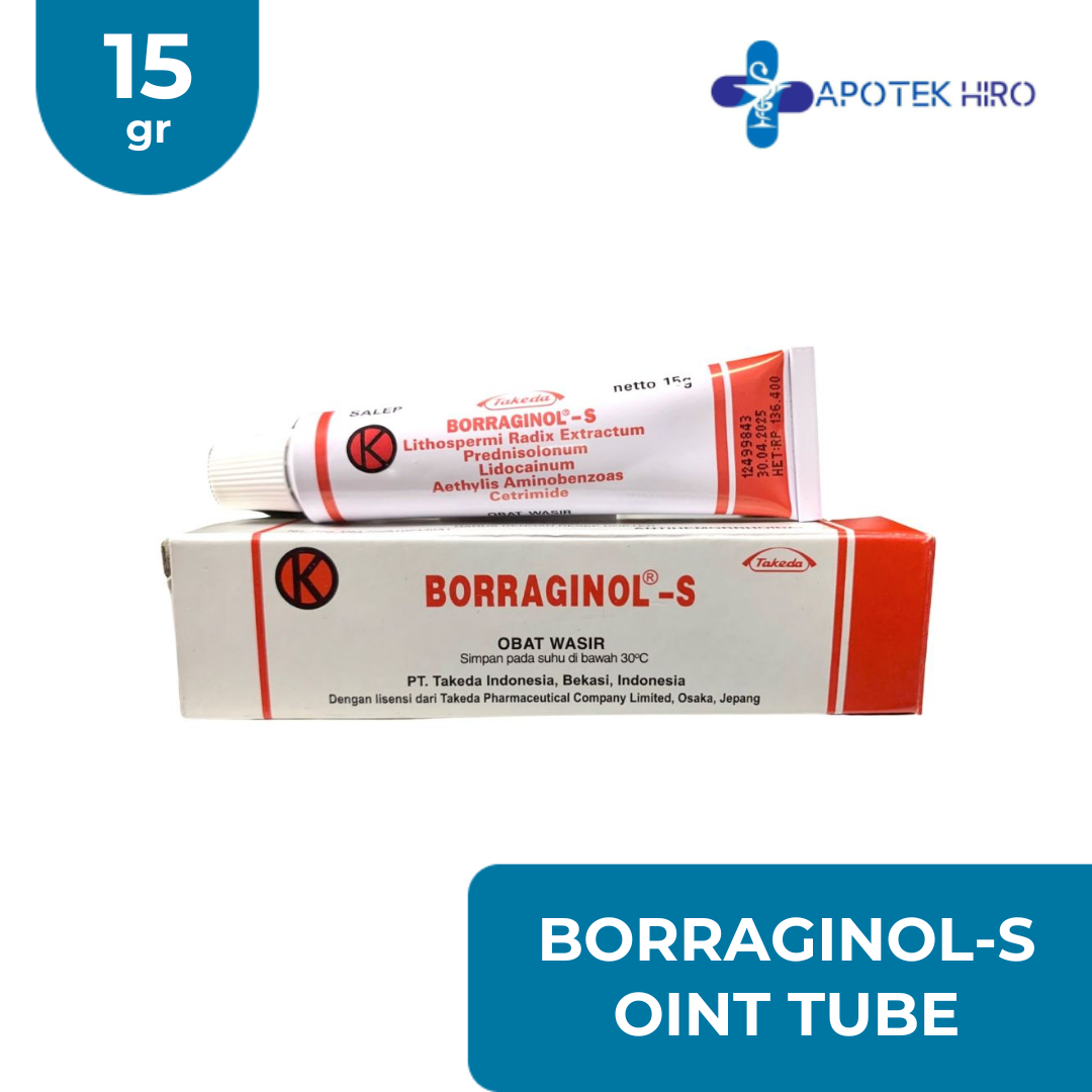 Borraginol-S Oint Tube 15Gr