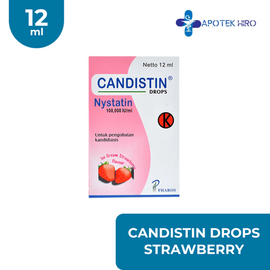 Candistin Drops Strawberry 12ML