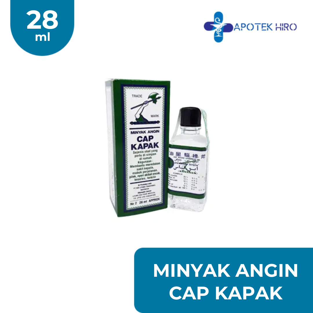MINYAK ANGIN CAP KAPAK 28 ML