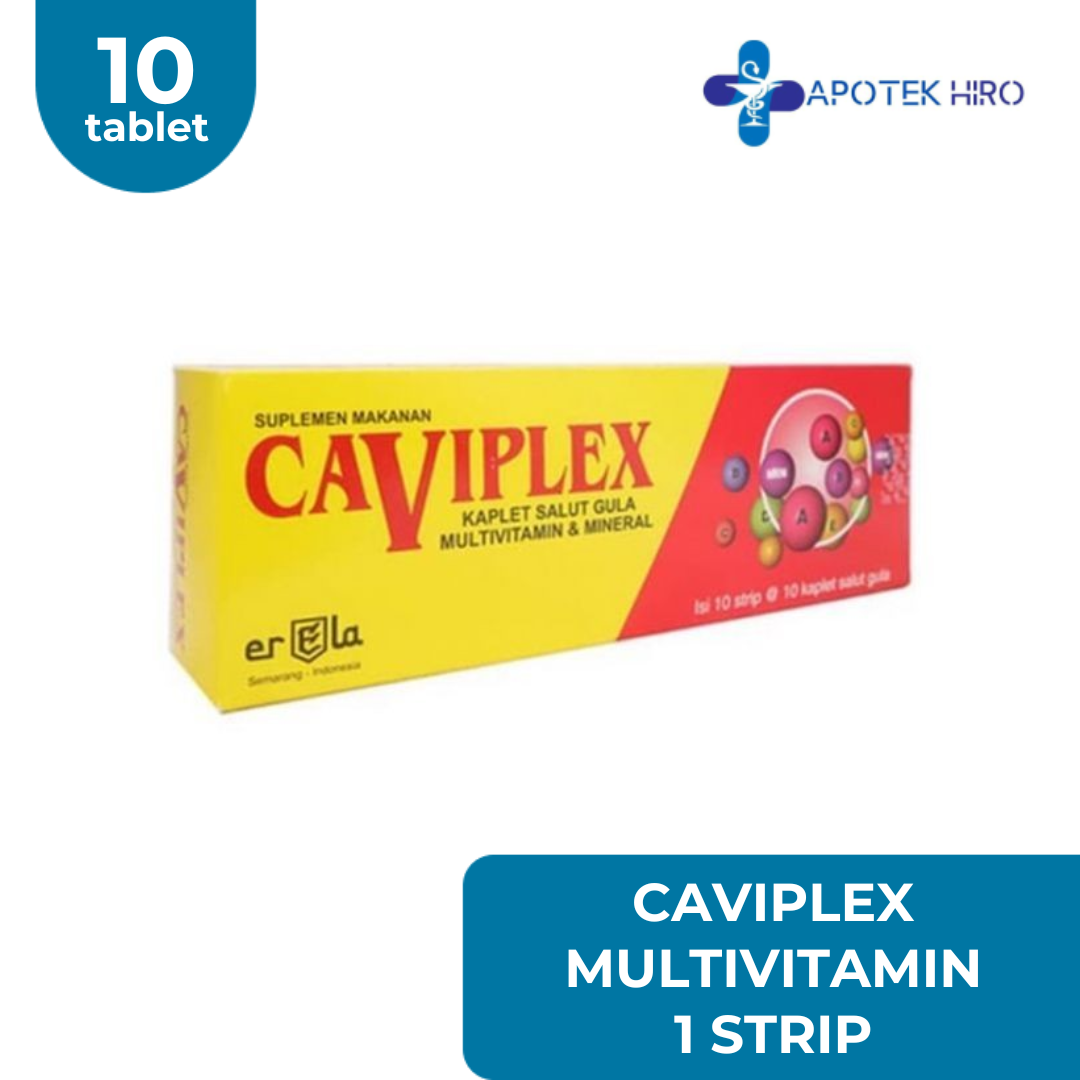 Caviplex Multivitamin 1 Strip 10 Capsul