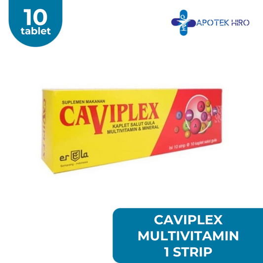 Caviplex Multivitamin 1 Strip 10 Capsul