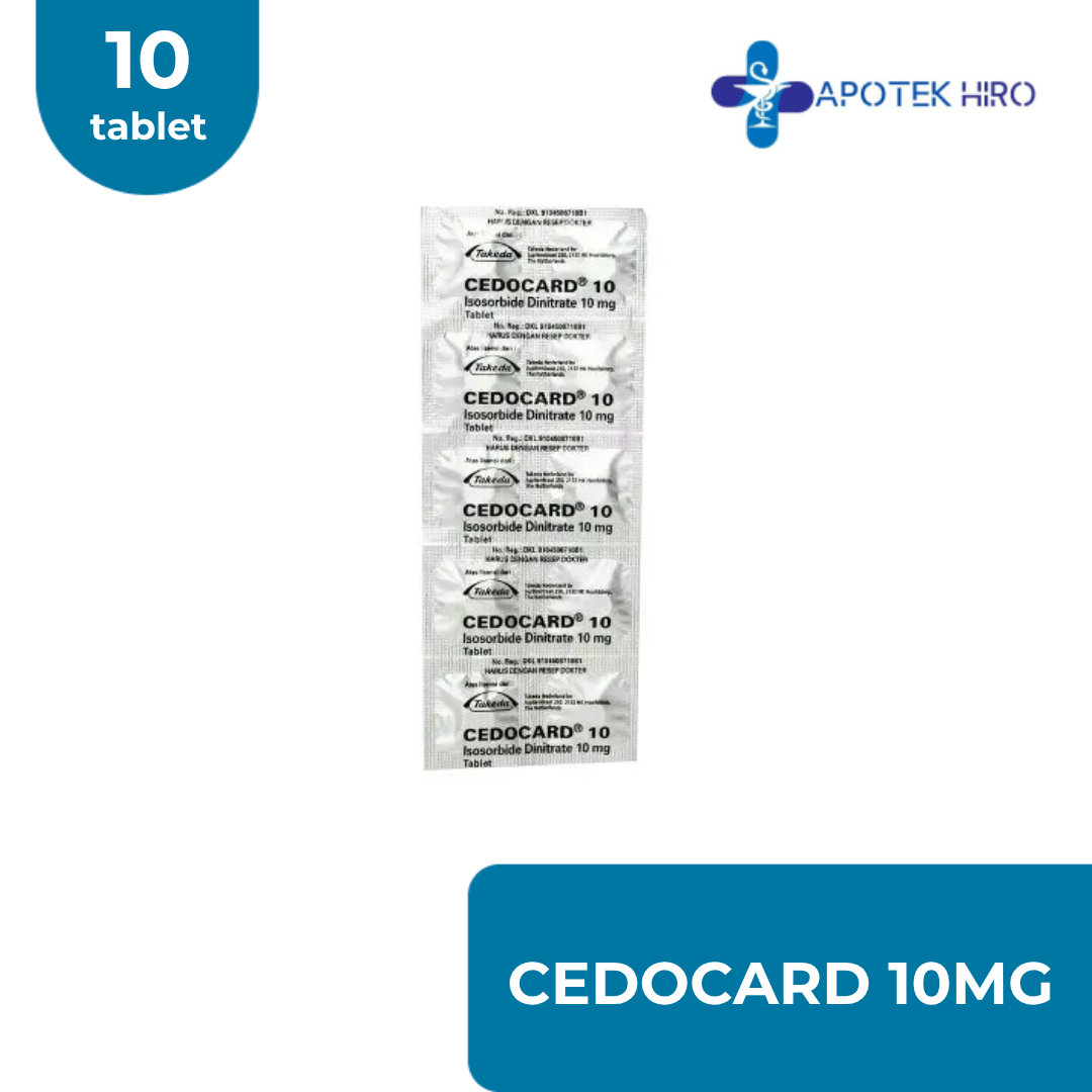 CEDOCARD 10MG - 10 TABLET