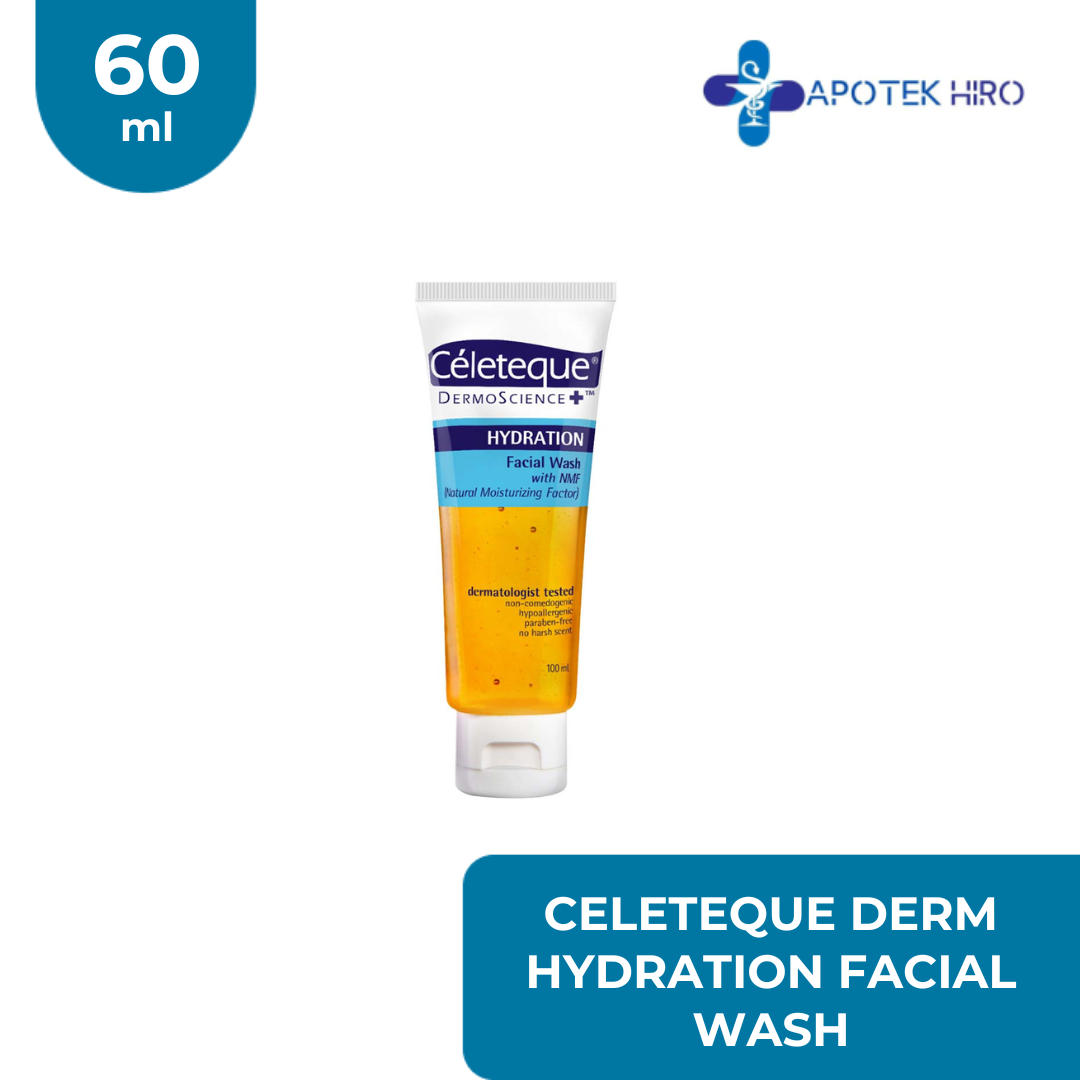 CELETEQUE DERM HYDRATION FACIAL WASH