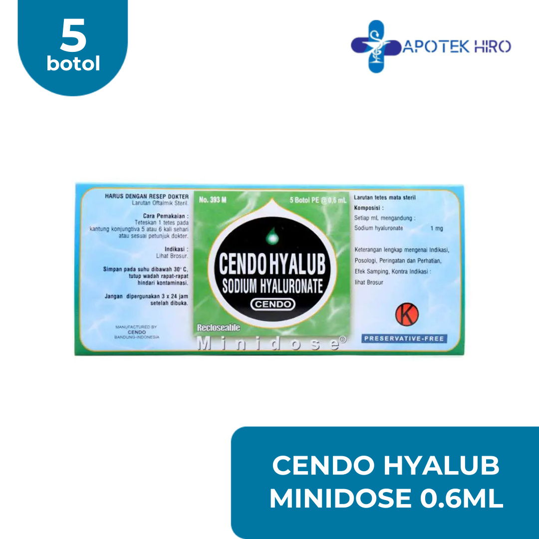 Cendo Hyalub Minidose 0.6Ml