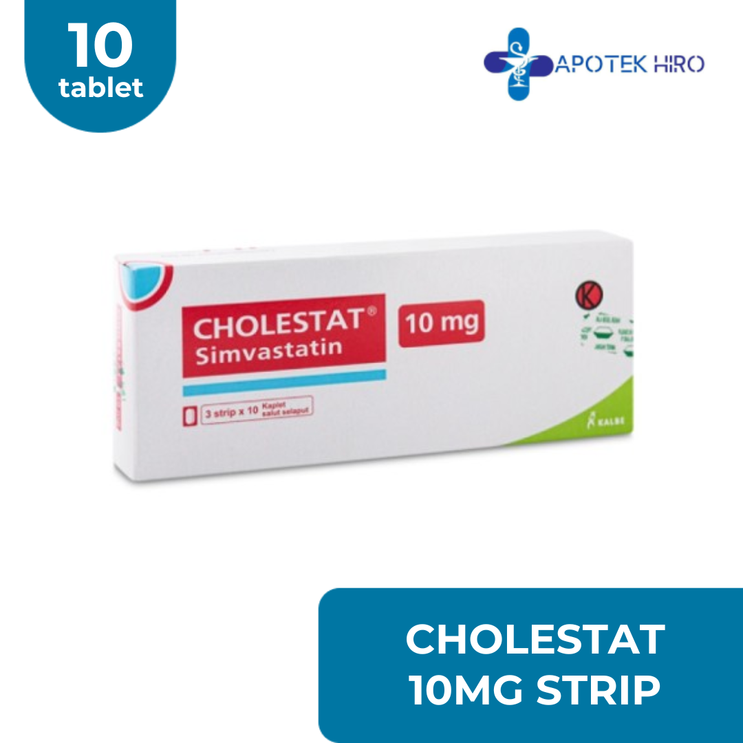 Cholestat 10Mg Strip 10 Tablet