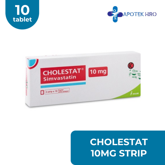 Cholestat 10Mg Strip 10 Tablet