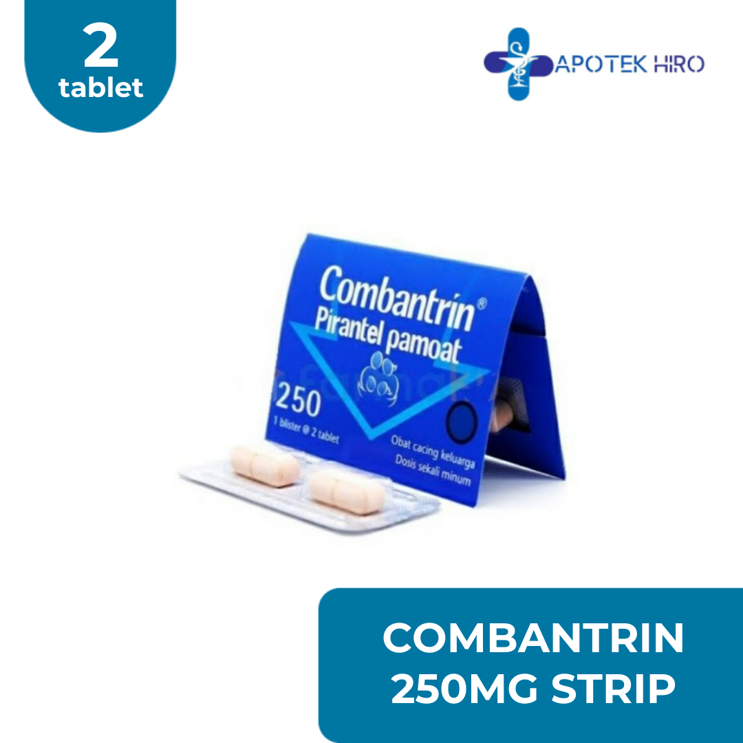 Combantrin 250Mg Strip @2 Tablet