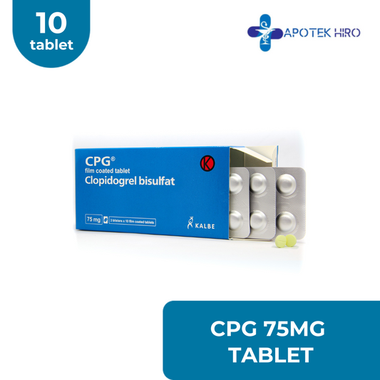 CPG 75MG - 1 STRIP 10 TABLET