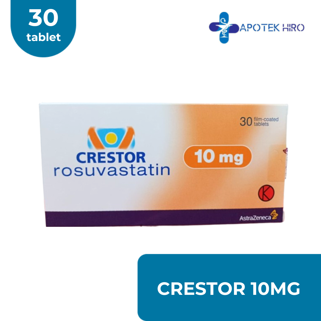 Crestor 10 Mg 1 Box 30 Tablet