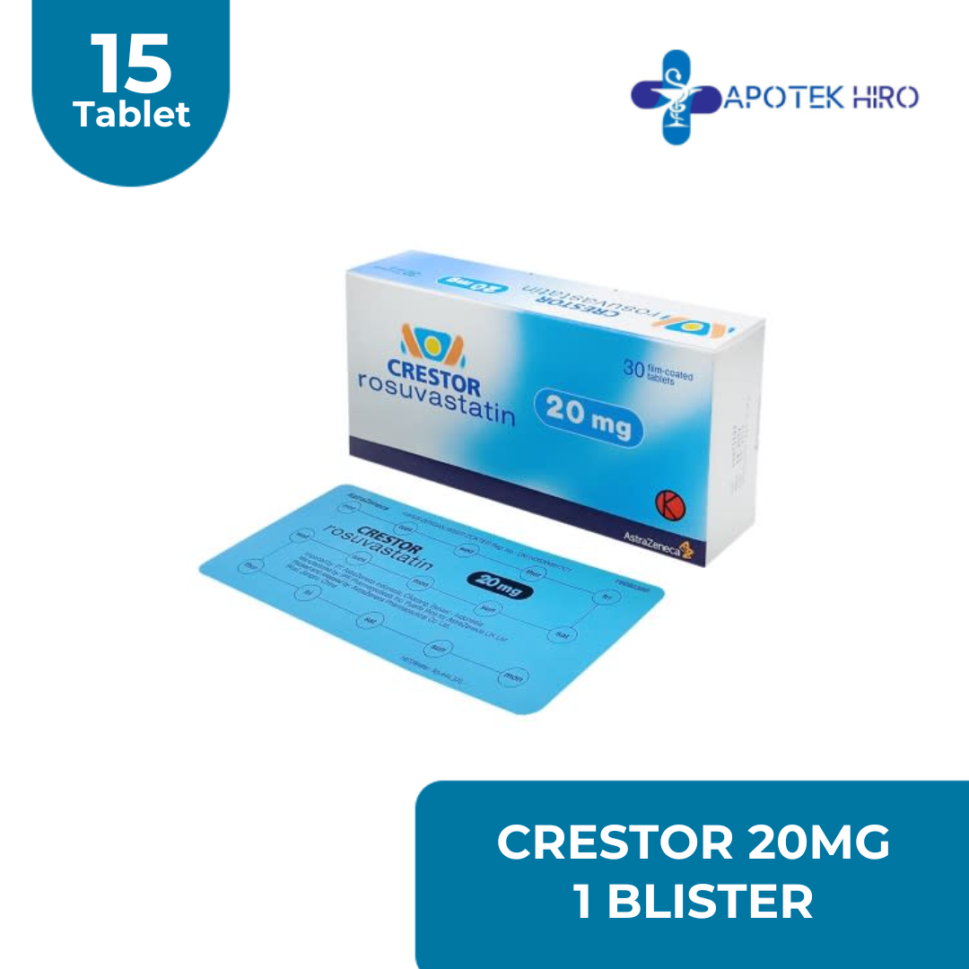 Crestor 20Mg 1 Blister 15 Tablet