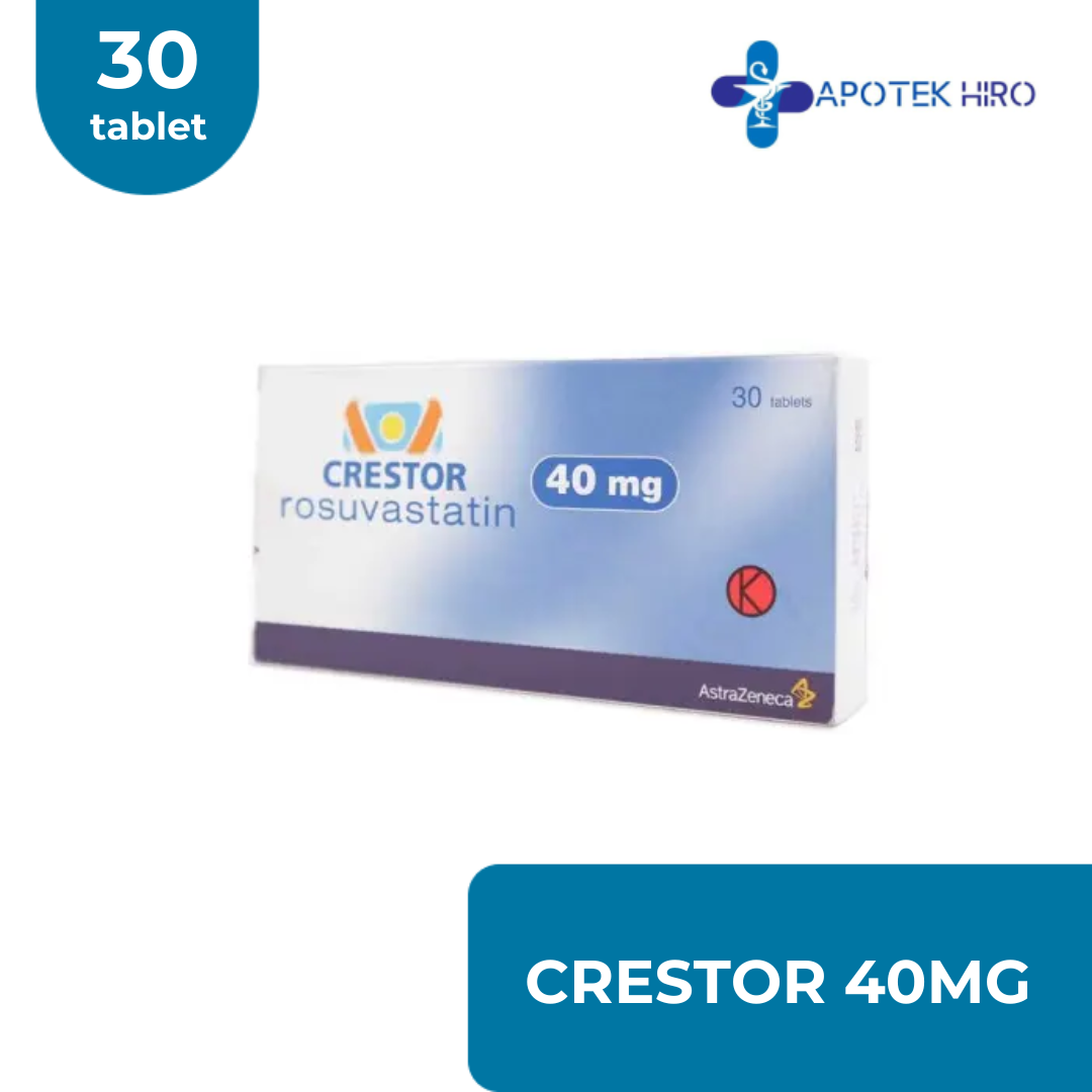 Crestor 40 Mg 1 Box 30 Tablet