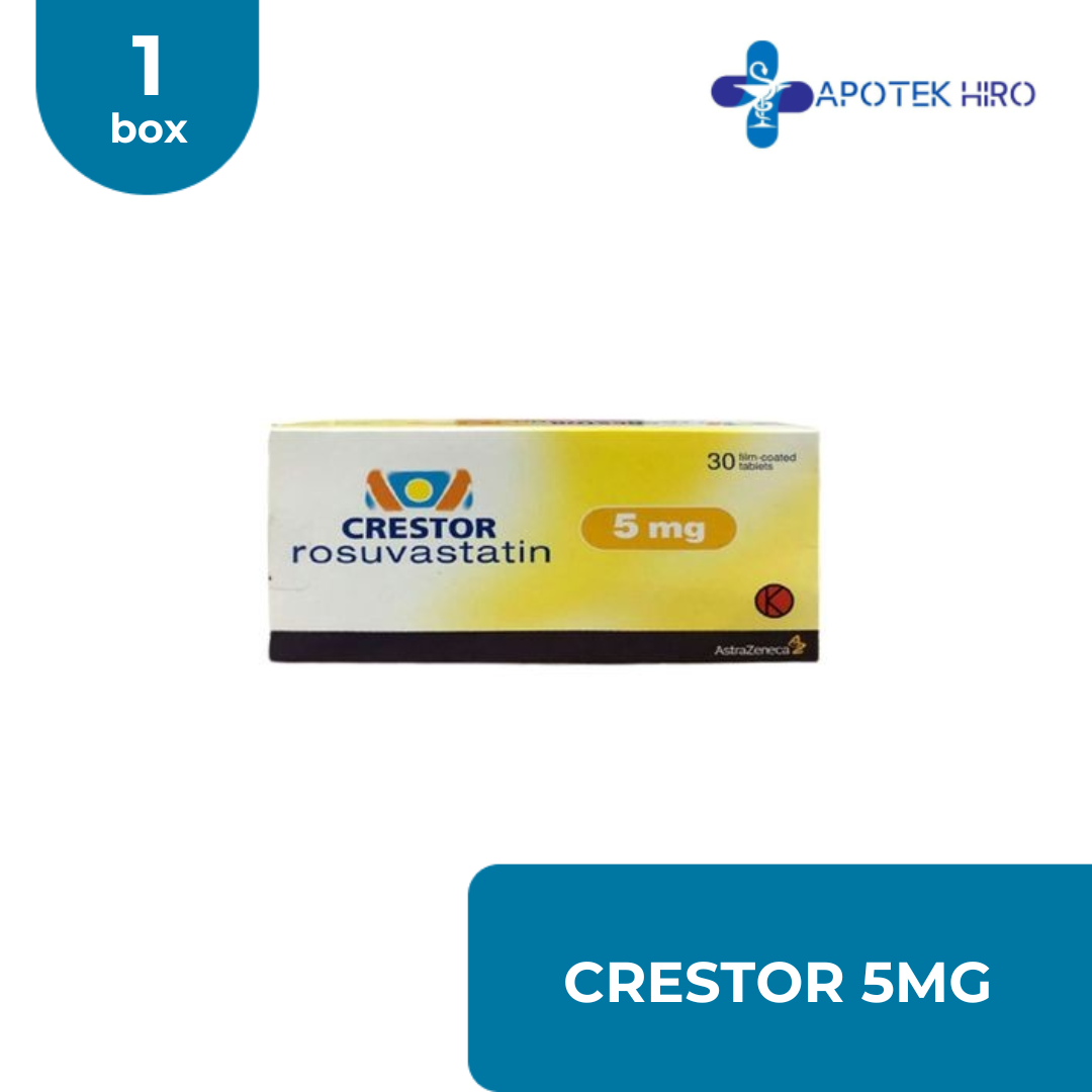 Crestor 5 Mg 1 Box 30 Tablet