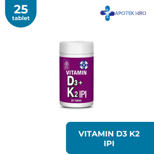 VITAMIN D3 K2 - IPI - 25 TABLET