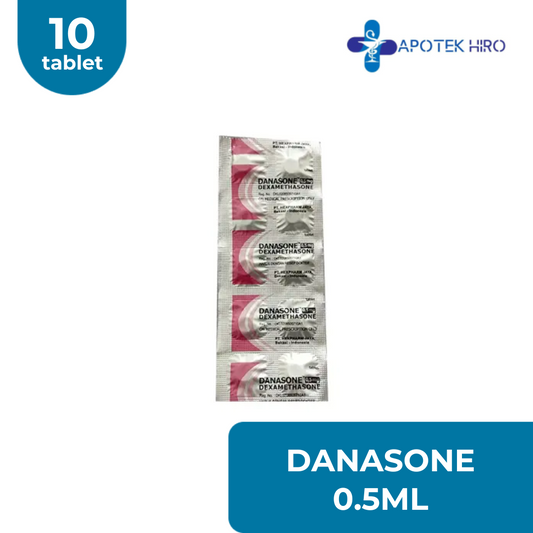 DANASONE 0.5 MG STRIP 10 TABLET