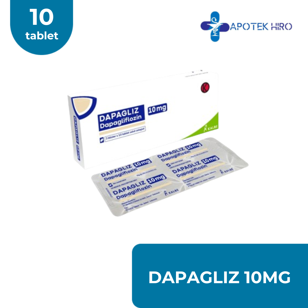 DAPAGLIZ 10MG - 1 STRIP 10 TABLET
