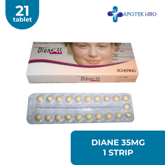 Diane 35Mg 1 Strip 21 Tablet