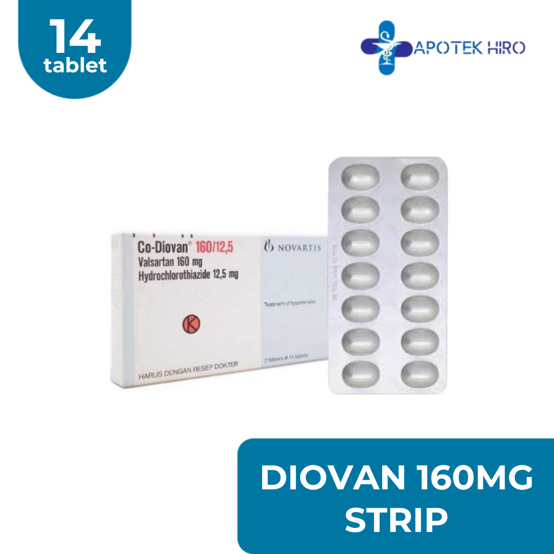 Diovan 160Mg Strip 14 Tablet