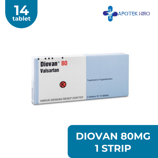 Diovan 80Mg 1 Strip 14 Tablet