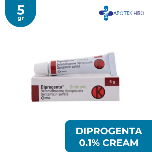 Diprogenta 0.1% Cream 5Gr