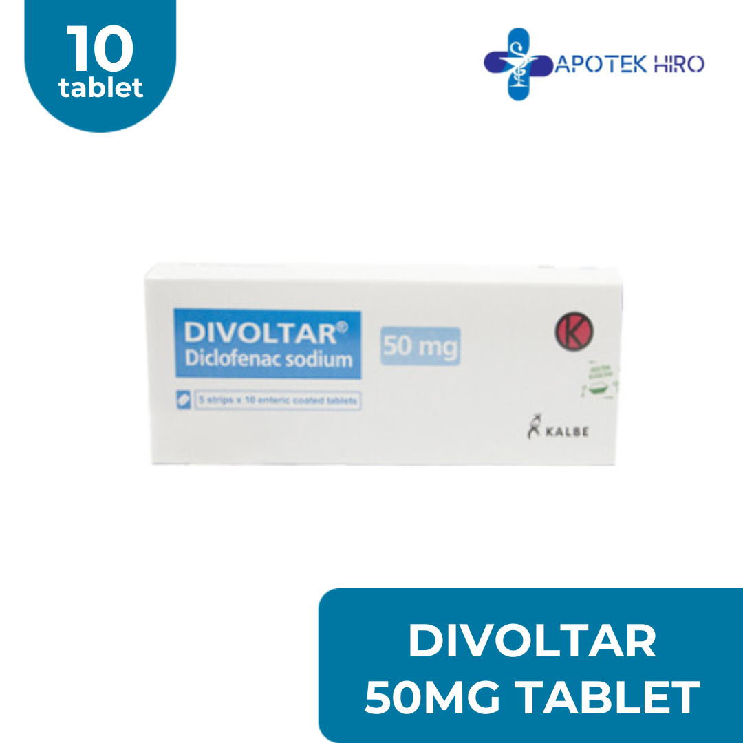 Divoltar 50Mg 1 Strip 10 Tablet