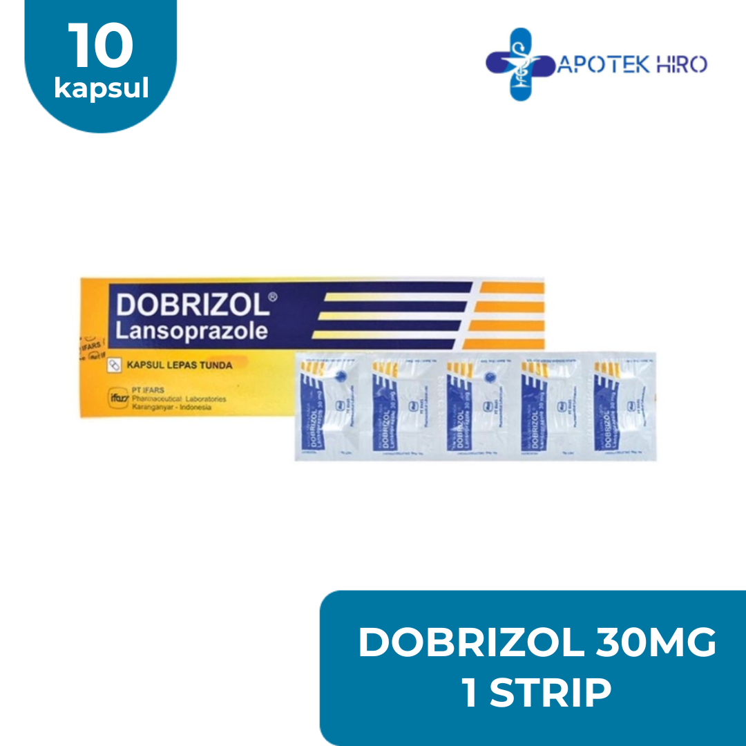 Dobrizol 30Mg 1 Strip 10 Kapsul