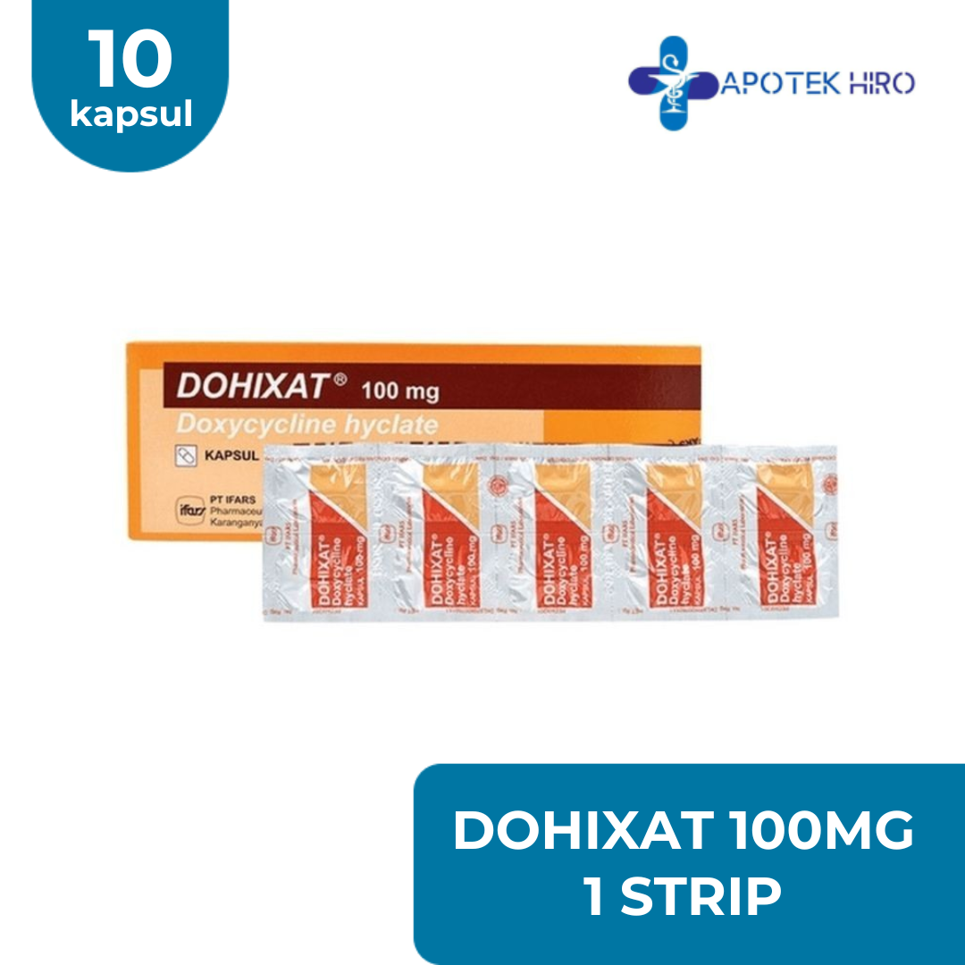 Dohixat 100Mg 1 Strip 10 Kapsul