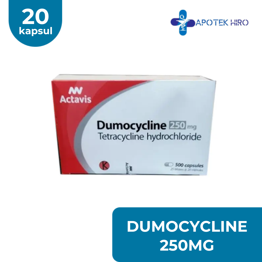 DUMOCYCLIN 250 MG STRIP 20 KAPSUL