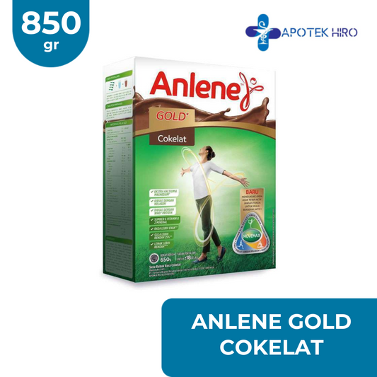 ANLENE GOLD 5X COKELAT 850gr ED OKT 2026