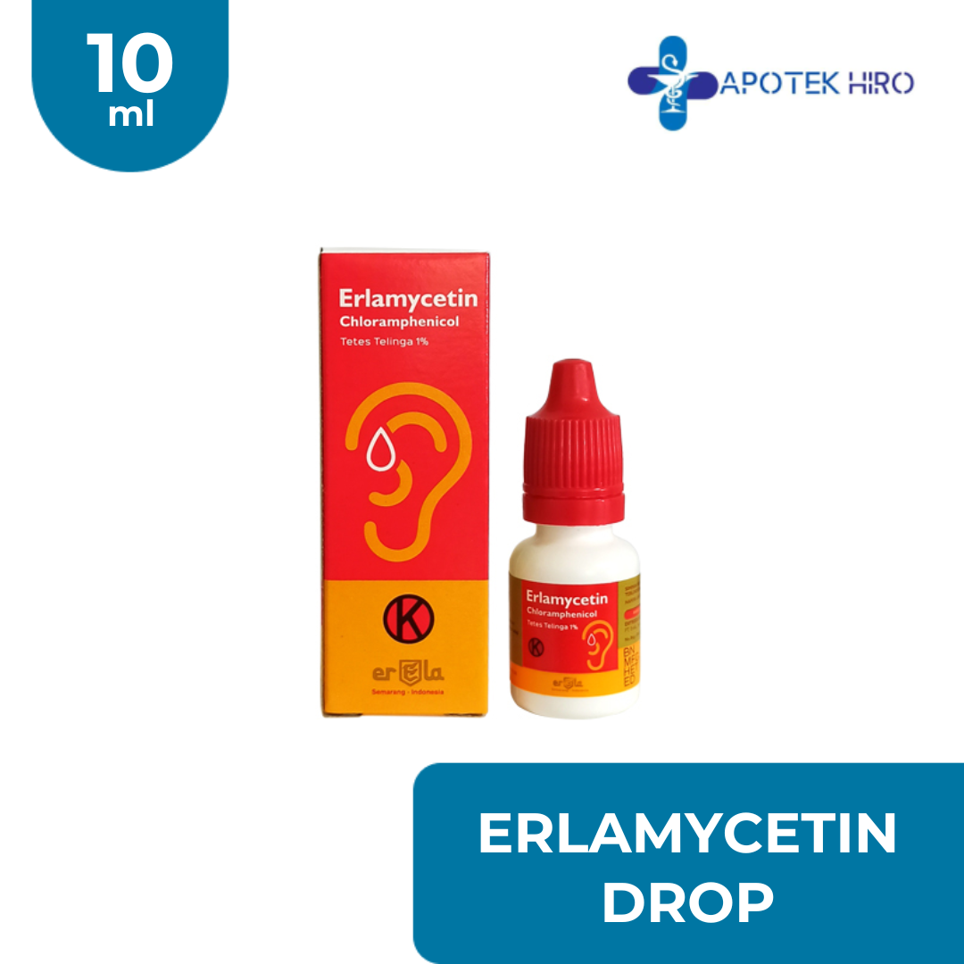 ERLAMYCETIN TETES TELINGA 10 ML