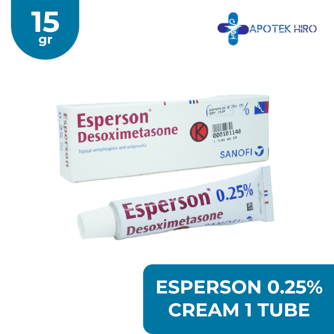 Esperson 0.25% Cream 1 Tube 15Gr