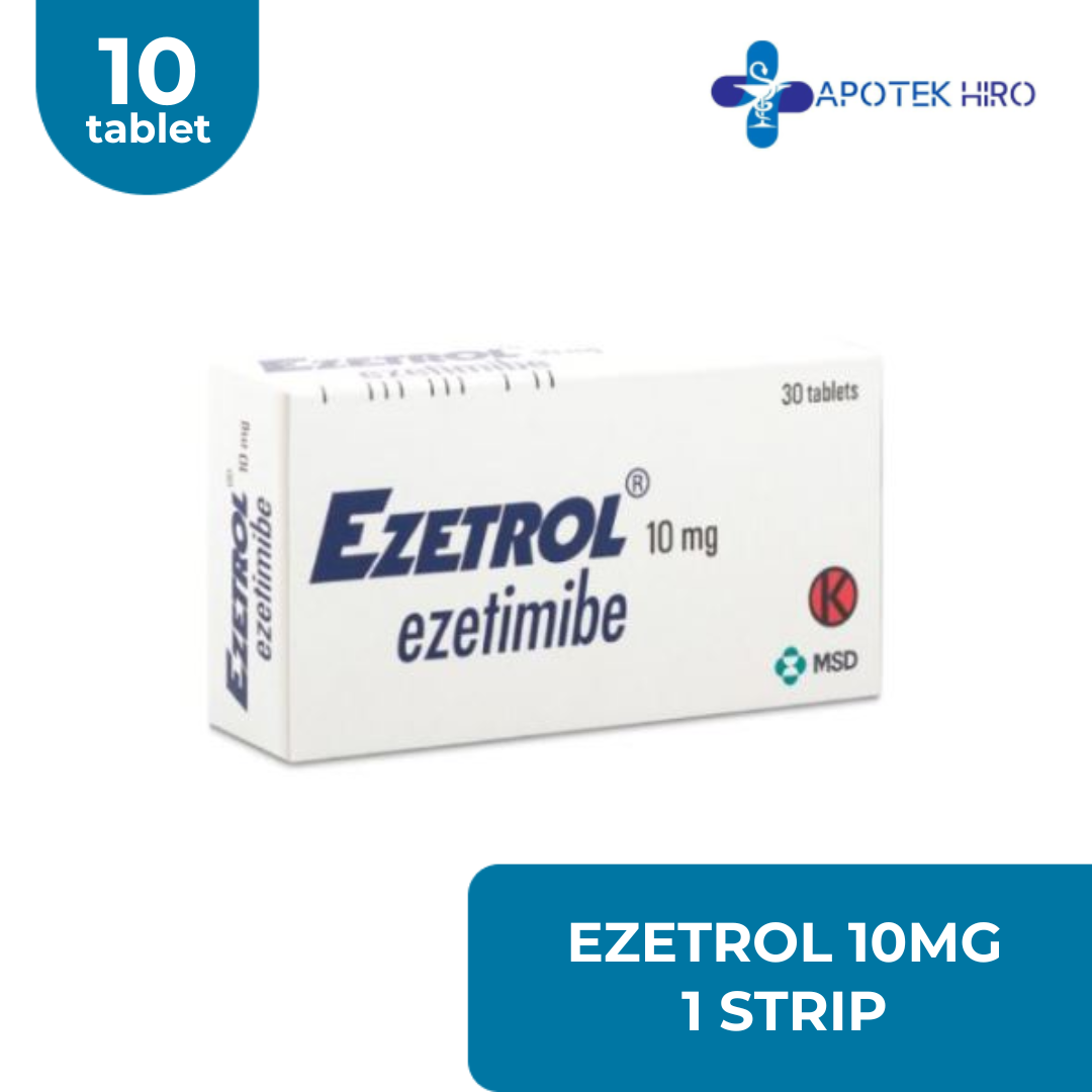 Ezetrol 10Mg 1 Strip 10 Tablet