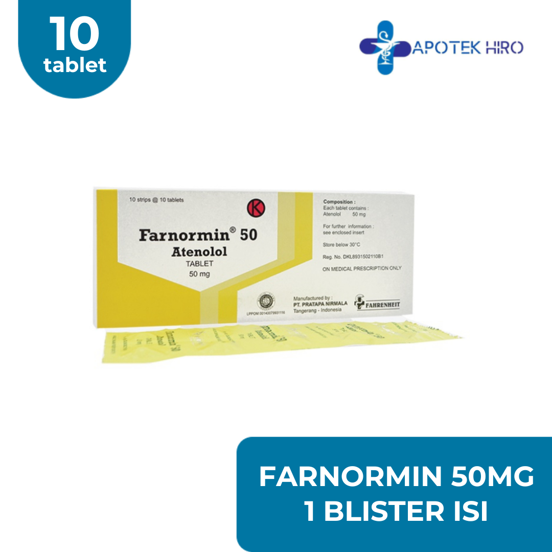 Farnormin 50Mg 1 Blister Isi 10 Tab