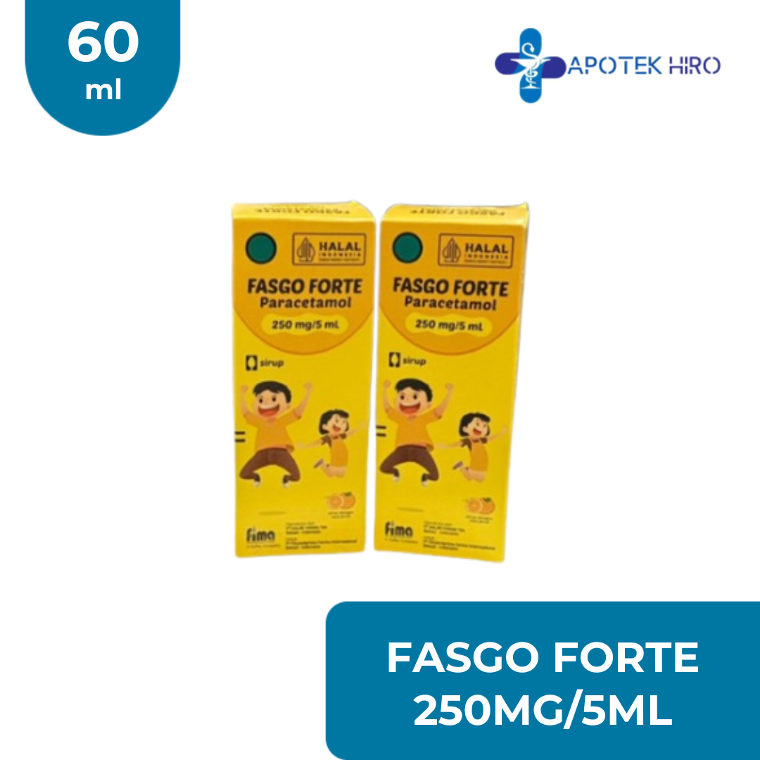 FASGO FORTE 250MG/5ML - 60ML