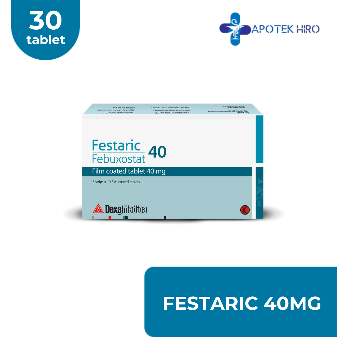 FESTARIC TABLET 40 MG BOX ISI 30 TAB